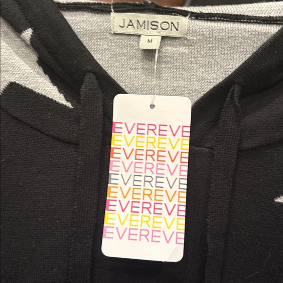 NWT Evereve Jamison Esme Star Hooded Pullover Sweater - Size Medium - Picture 2 of 6